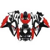 0269 Fairing Suzuki Gsxr600 Gsxr750 K8 08 09 10 Cowling Black Red